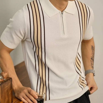 Portello Zip Polo - Charles Thomas