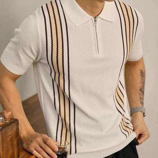 Portello Zip Polo - Charles Thomas