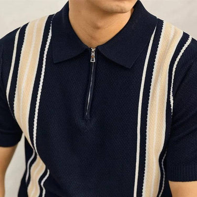 Portello Zip Polo - Charles Thomas