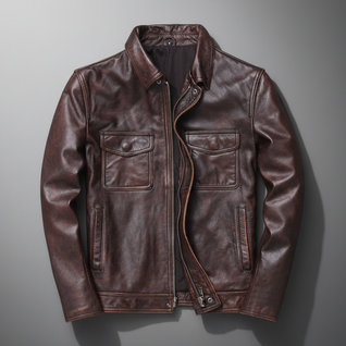Frontier Leather Field Jacket