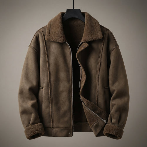 Old Money Aviator Jacket