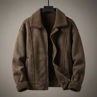 Old Money Aviator Jacket